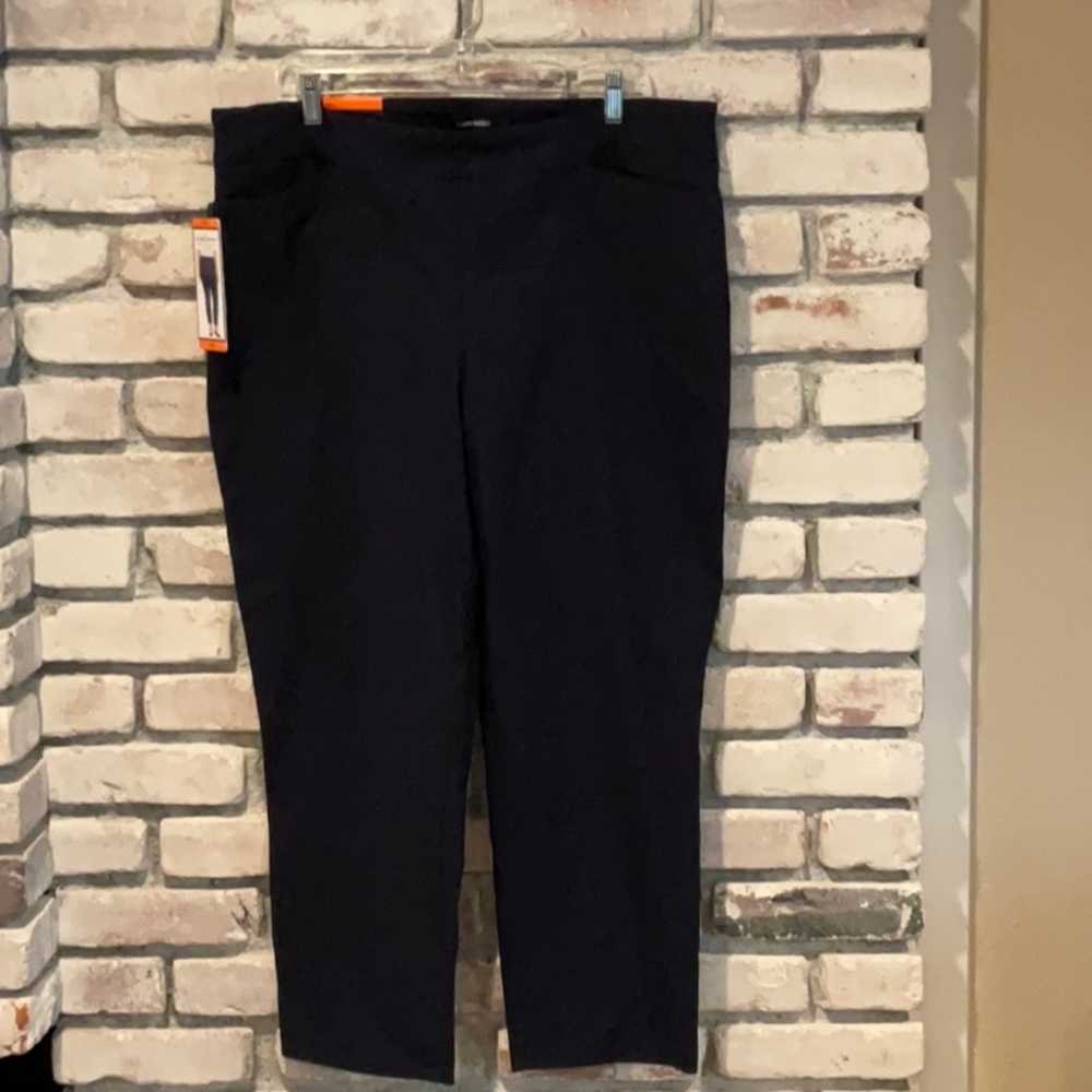 New With Tags Navy Hillary Radley Pants Size XXL